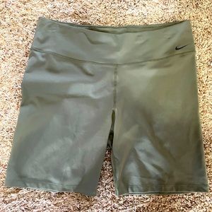 Nike Bike Shorts (Olive Green)